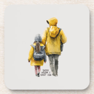 Vater und Tochter Bond Getränkeuntersetzer