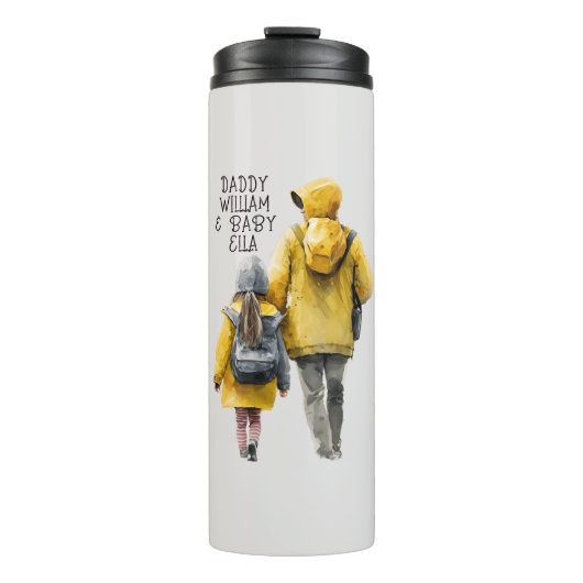 Vater und Tochter Bond Thermosbecher (Vorderseite)