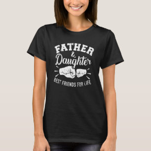 Vater und Tochter die besten Lebensfreunde T-Shirt