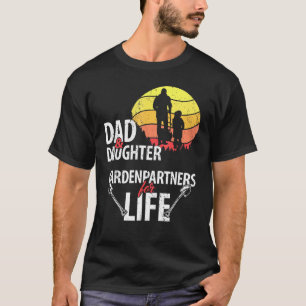 Vater und Tochter Gartenfreunde fürs Leben Gärtner T-Shirt