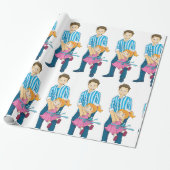 Vater und Tochter Geschenkpapier (Ungerollt)