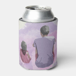 VATER UND TOCHTER SITZEN Cooler Dosenkühler