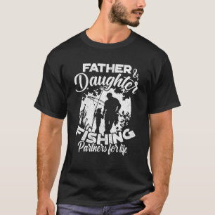 Vater- und Tochterfischer T-Shirt