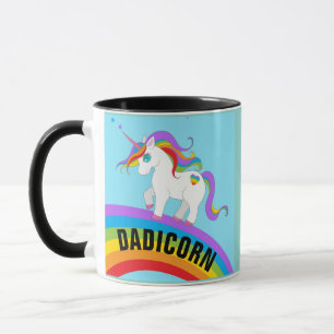 VATER UNICORN DADICORN FUNNY COFFEE MUGS TASSE