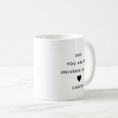 Vater Universe Guide Vatertag Kaffeetasse (VorderseiteRechts)