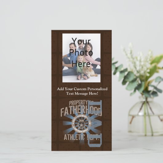 Vater University, Blue/Brown (Stehend Vorderseite)