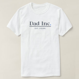 Vater-Unternehmen Individuelles Gründungsjahr Neue T-Shirt