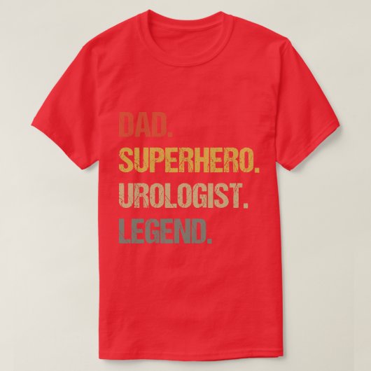 Vater Urologe Legende T-Shirt (Design vorne)