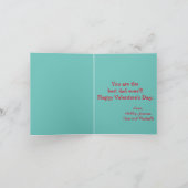 Vater Valentinstag Elefanten Feiertagskarte (Innenseite)