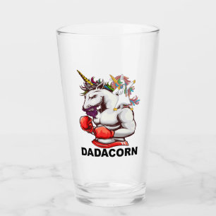 Vater Vater Dadacorn Einhorn Geburtstag trinken Glas