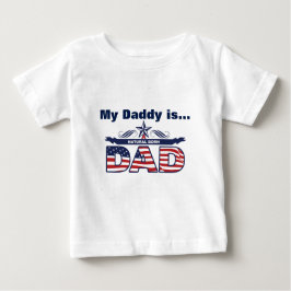 Vater, Vater, ein Vater von Geburt Baby T-shirt