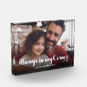 Vater Vater immer in meiner Ecke Horizontal Fotoblock (Links)