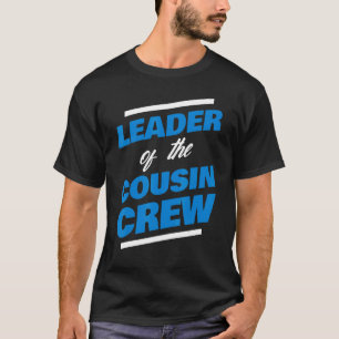 Vater Vater Mann Großvater Leiter der Cousin Crew T-Shirt