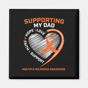 Vater Vater Multiple Sklerose Vater Frau Bewusstse Magnet