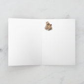 Vater, Vater, Niedlicher Fluss Otter Karte (Innenseite)