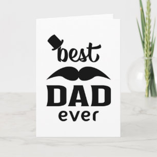 Vater Vater Papa Bester Vater's Day Funny Geschenk Karte