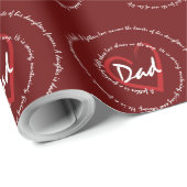 Vater - Väter und Väter dAY Geschenkpapier (Rolleneckpunkt)