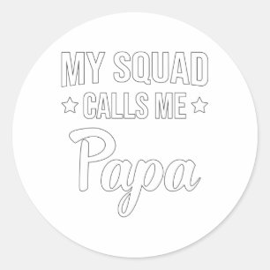Vater Vater Vater Vater Vater Tag Bestes Funny Ges Runder Aufkleber