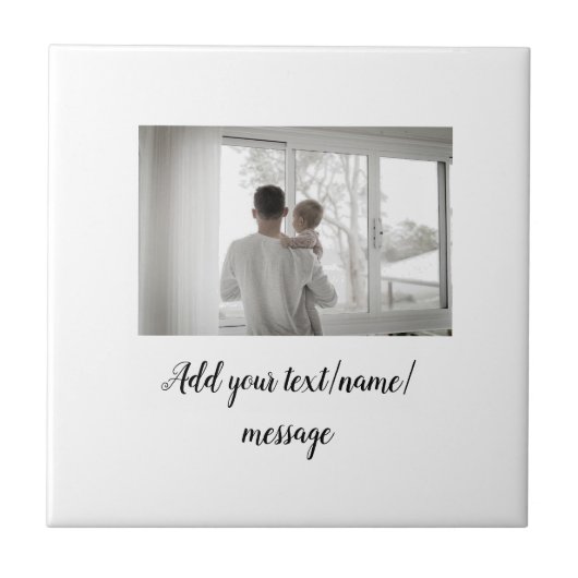 Vater Vater Vater Vater Vater Vater fügen Foto-Tex Fliese (Vorderseite)