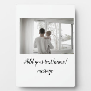 Vater Vater Vater Vater Vater Vater fügen Foto-Tex Fotoplatte