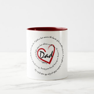 Vater, Väter, Vatertag Zweifarbige Tasse