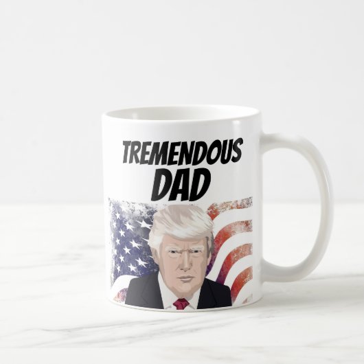 VATER VATER'S DAY DONALD TRUMP KAFFEE TASSE (Rechts)