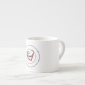 Vater - Vatertag Espressotasse (Vorderseite Rechts)