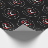 Vater - Vatertag Geschenkpapier (Ecke)