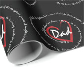 Vater - Vatertag Geschenkpapier (Rolleneckpunkt)