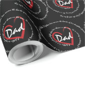 Vater - Vatertag Geschenkpapier (Rolleneckpunkt)