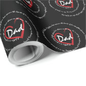 Vater - Vatertag Geschenkpapier (Rolleneckpunkt)