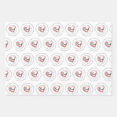 Vater - Vatertag Geschenkpapier Set (Vorderseite 3)