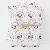 Vater - Vatertag Geschenkpapier Set (Beispiel)