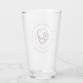 Vater - Vatertag Glas (Rückseite)
