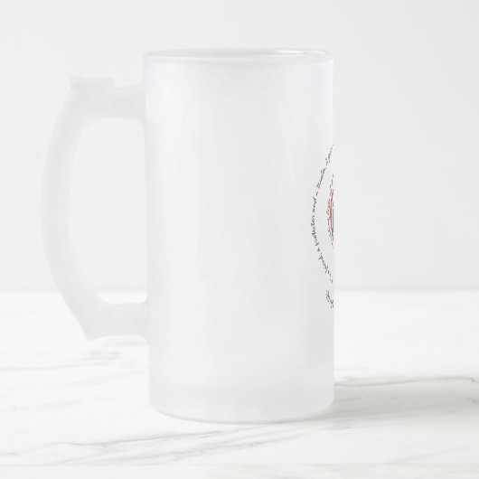 Vater - Vatertag Mattglas Bierglas (Links)