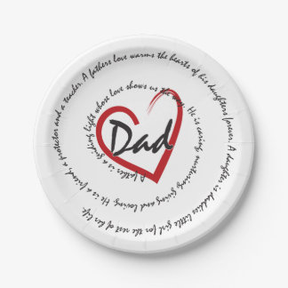Vater - Vatertag Pappteller