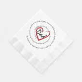 Vater - Vatertag Serviette (Ecke)