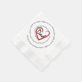 Vater - Vatertag Serviette (Ecke)