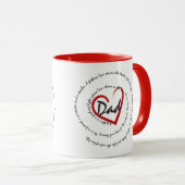 Vater - Vatertag Tasse (VorderseiteRechts)