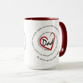 Vater - Vatertag Tasse (VorderseiteRechts)