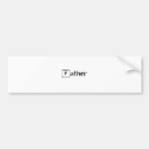 Vater... Vatertagsgeschenk Autoaufkleber