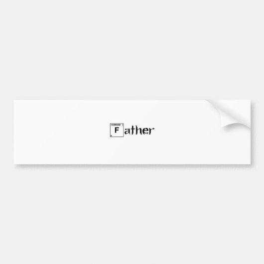 Vater... Vatertagsgeschenk Autoaufkleber (Vorne)
