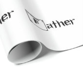 Vater... Vatertagsgeschenk Geschenkpapier (Rolleneckpunkt)