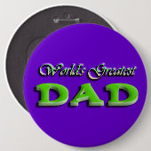 Vater Vathers Day Button (Vorne & Hinten)