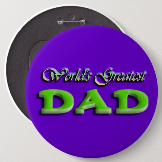 Vater Vathers Day Button (Vorne & Hinten)