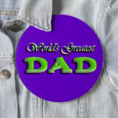 Vater Vathers Day Button (Beispiel)