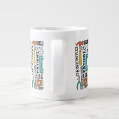 Vater Vathers Day Jumbo-Tasse (Rückseite)
