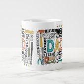 Vater Vathers Day Jumbo-Tasse (Vorderseite)
