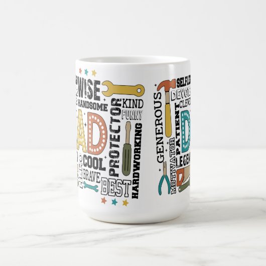 Vater Vathers Day Kaffeetasse (Mittel)