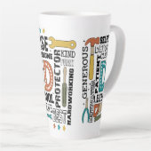 Vater Vathers Day Milchtasse (Rechte Ecke)